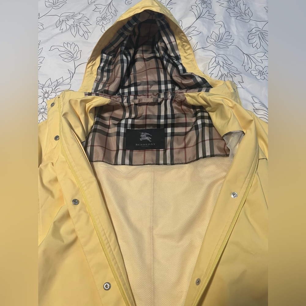 Burberry rain coat